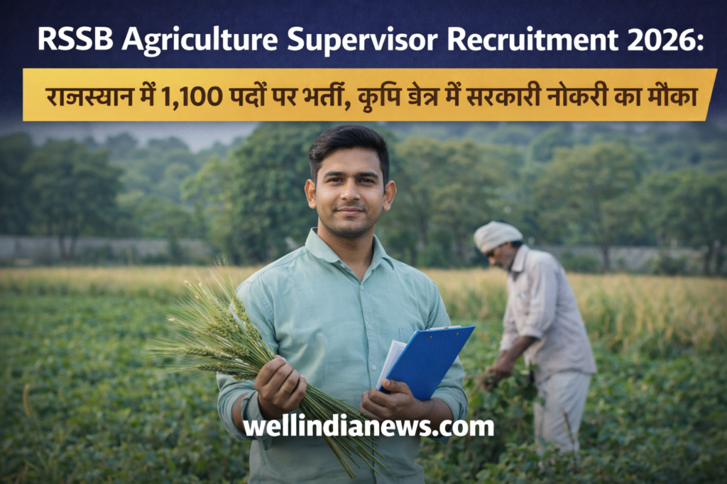 RSSB Agriculture Supervisor Recruitment 2026