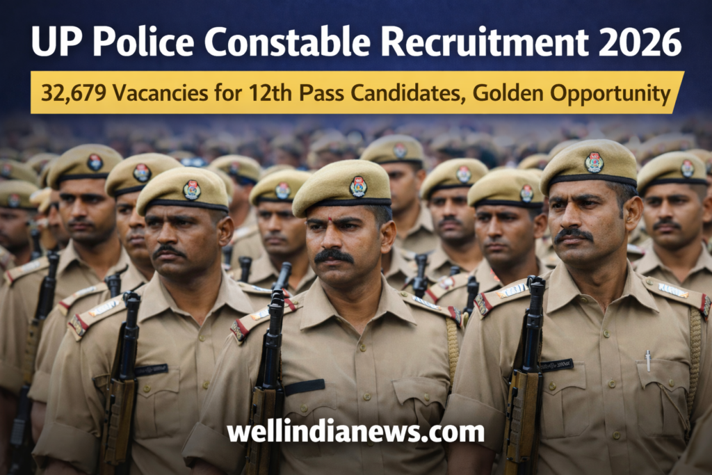 UP Police Constable Recruitment 2026: 32,679 Constable Posts Apply Online